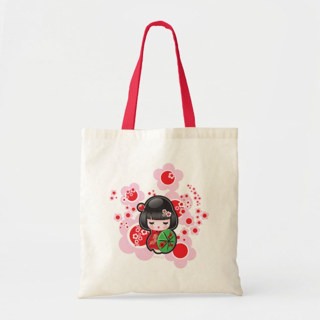Kawaii japanische Puppen-Tasche Tragetasche (Vorne)