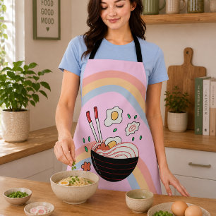 Kawaii Japanische Ramen Schürze