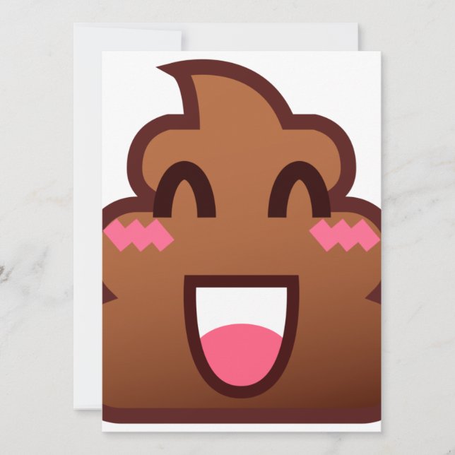 Kawaii kacke Emojis (Vorderseite)