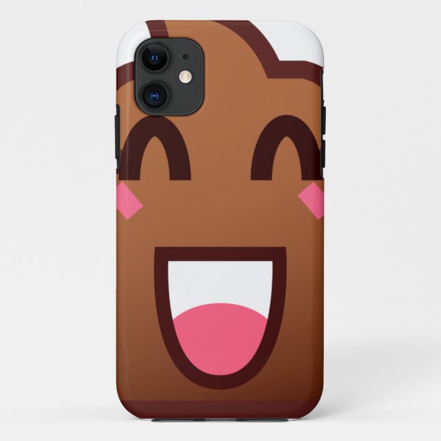 Kawaii kacke Emojis Case-Mate iPhone Hülle (Rückseite)