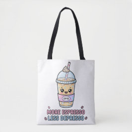 Kawaii Kaffee Lustig Mehr Espresso Weniger Depress
