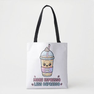 Kawaii Kaffee Lustig Mehr Espresso Weniger Depress