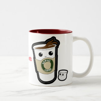 kawaii Kaffee-Tasse Zweifarbige Tasse