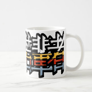 Kawaii Kanji-Logo Kaffeetasse
