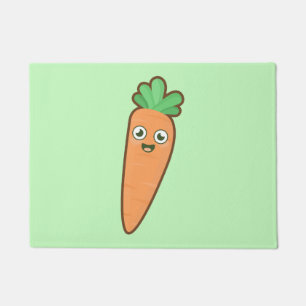 Kawaii Karotte Fußmatte