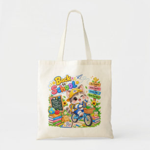 Kawaii-Katzen-Fahrrad-Rucksack-Tasche für den Schu Tragetasche