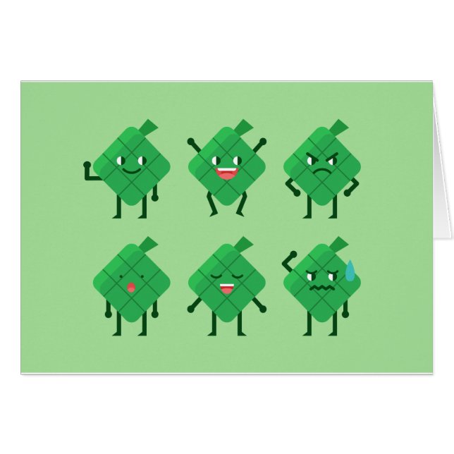 Kawaii Ketupat (Vorderseite (Horizontal))