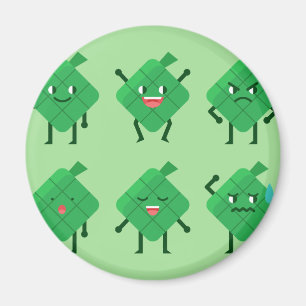 Kawaii Ketupat Magnet