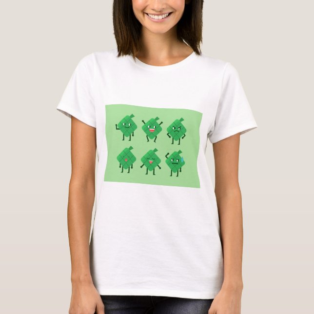 Kawaii Ketupat T-Shirt (Vorderseite)