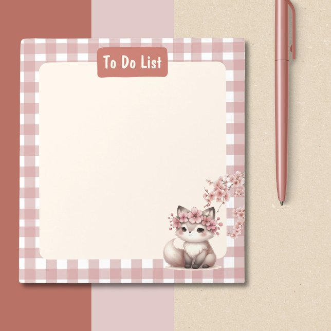 Kawaii Kids Notepad Niedlich School Stationierung Notizblock (Back to School To Do List Cat Kawaii Anime Style Notepad)