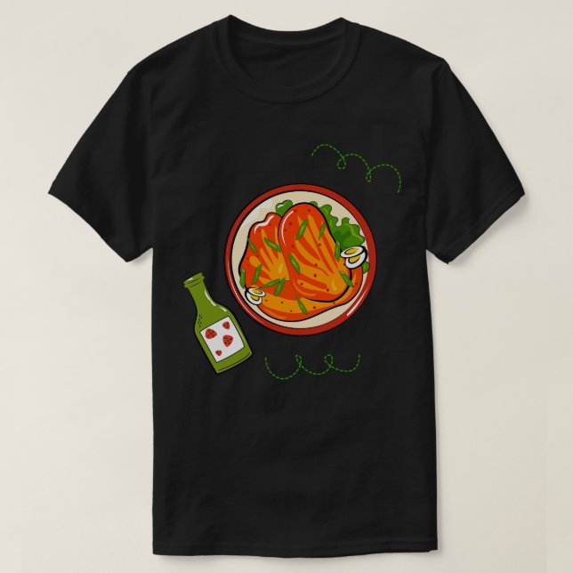 Kawaii Kimchi T-Shirt (Design vorne)