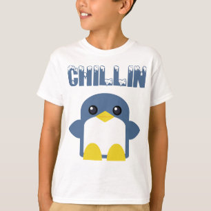 kawaii Kinder Pinguin chillen süße Tweety Klingelt T-Shirt