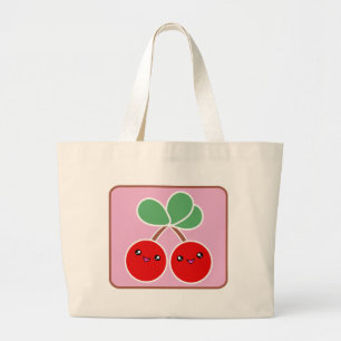 Kawaii KirschTaschen-Tasche Jumbo Stoffbeutel