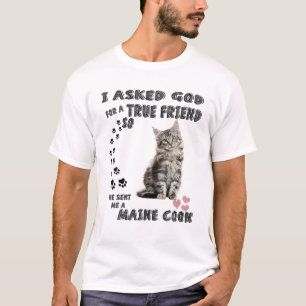 Kawaii Kitten Quote Mama Vater Lover Print, Niedli T-Shirt