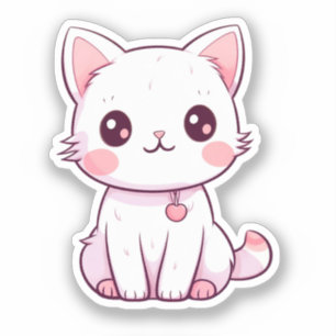 Kawaii Kittens Aufkleber