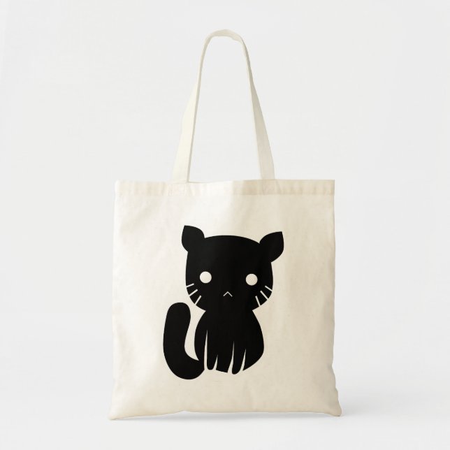 Kawaii Kittey Katzen-Tasche Tragetasche (Vorne)