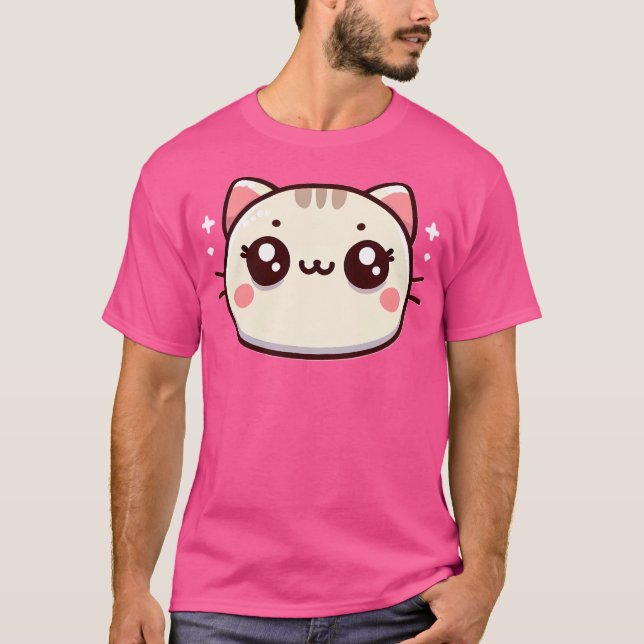 Kawaii Kitty T-Shirt (Vorderseite)
