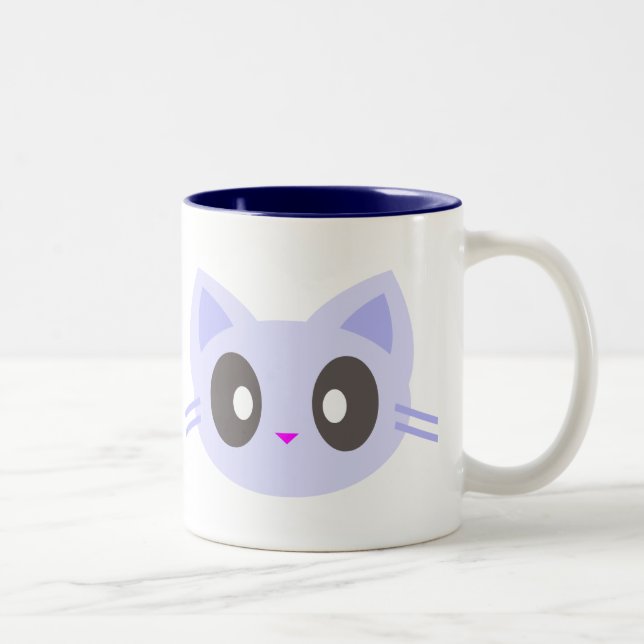 kawaii kitty zweifarbige tasse (Rechts)