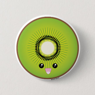 Kawaii Kiwi Button