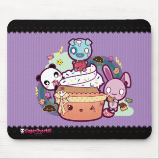Kawaii kleiner Kuchen in Angriff genommen! Mousepad