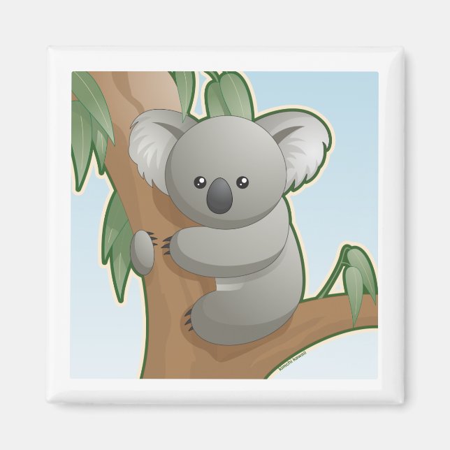 Kawaii Koala Magnet (Vorne)