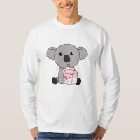 Kawaii Koala Retro Japanische Erdbeere Milkshake