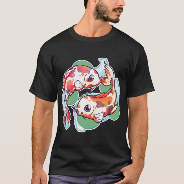 Kawaii Koi T-Shirt (Vorderseite)