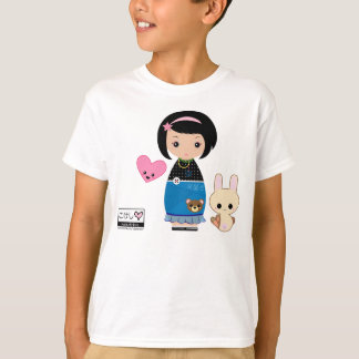 Kawaii Kokeshi das T-Shirt Kinder