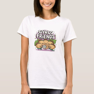 Kawaii Küche: Niedlicher Gyros Art T-Shirt