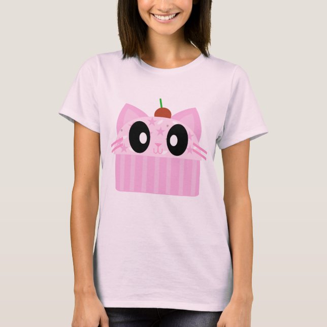 Kawaii-Kuchen T-Shirt (Vorderseite)
