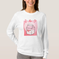 Kawaii Kuh Retro Japanischer Erdbeere