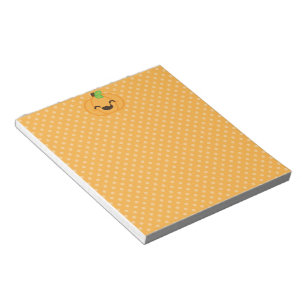 Kawaii Kürbislaterne Pumpkin Notepad Notizblock