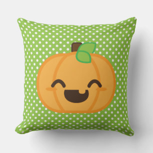 Kawaii Kürbislaterne Pumpkin Throw Klolow Kissen