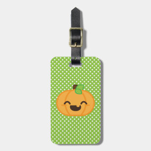 Kawaii Kürbislaterne Pumpkin Travel Gepäckanhänger