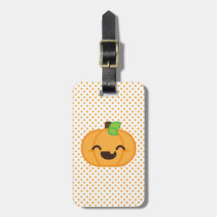 Kawaii Kürbislaterne Pumpkin Travel Gepäckanhänger