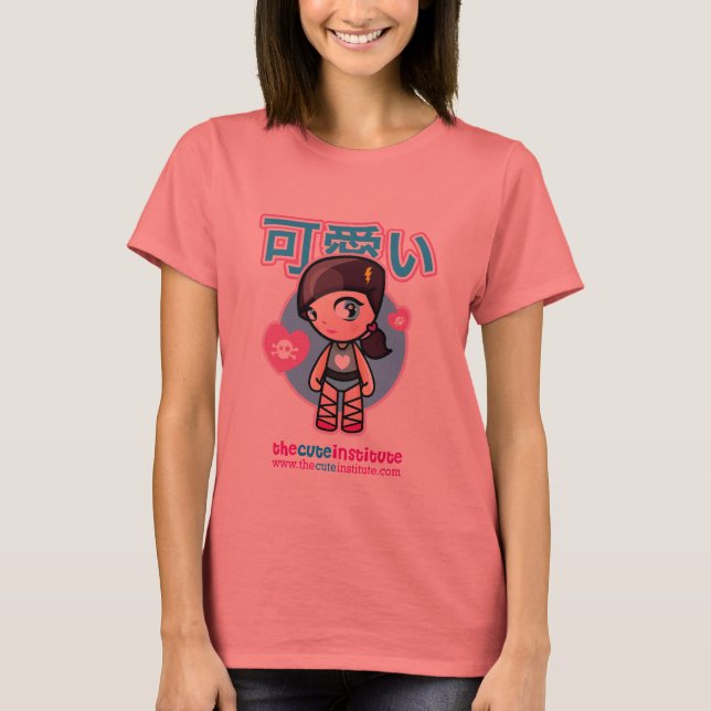 Kawaii-Kurzarm-T T-Shirt (Vorderseite)