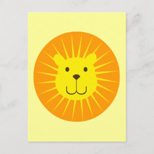 KAWAII LION SUNSHINE SWEETY POSTKARTE