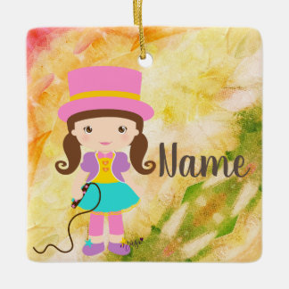 Kawaii Little Circus Keramikornament