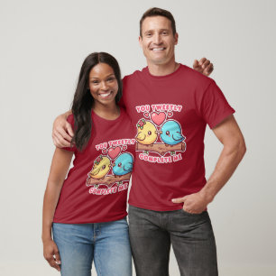 Kawaii Lovebirds - Du tweetet mich ab T-Shirt