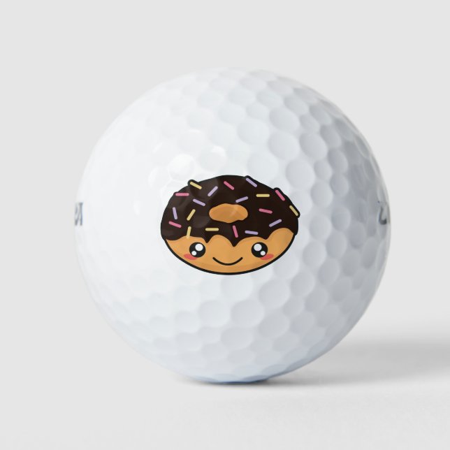Kawaii lustig und cool golfball (Vorderseite)