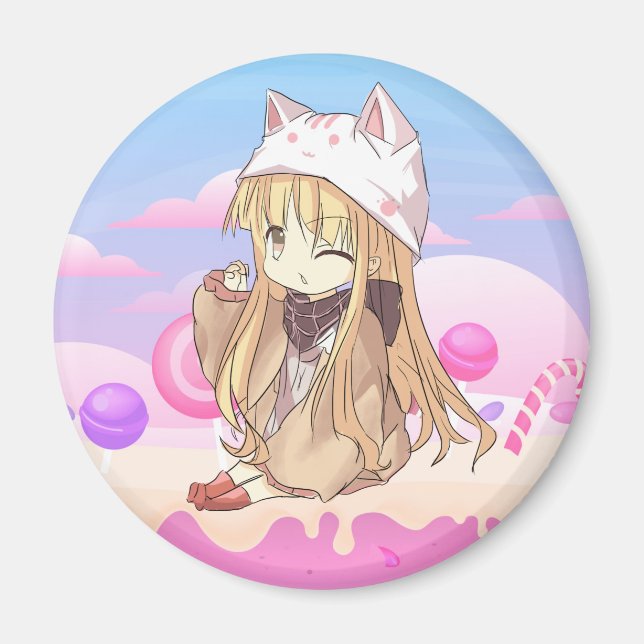 Kawaii-Magnet Magnet (Vorne)