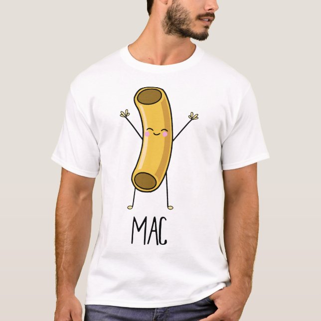 Kawaii Makkaronimac-T-Shirt niedlicher T - Shirt (Vorderseite)