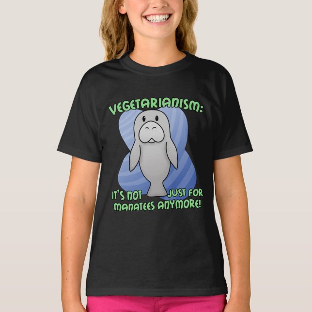 Kawaii Manatee Child's T - Shirt (Vorderseite)