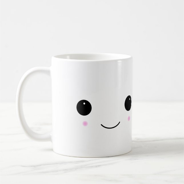 Kawaii Marshmallow Tasse (Links)