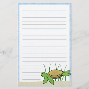 Kawaii Meeresschildkröte-Briefpapier Briefpapier