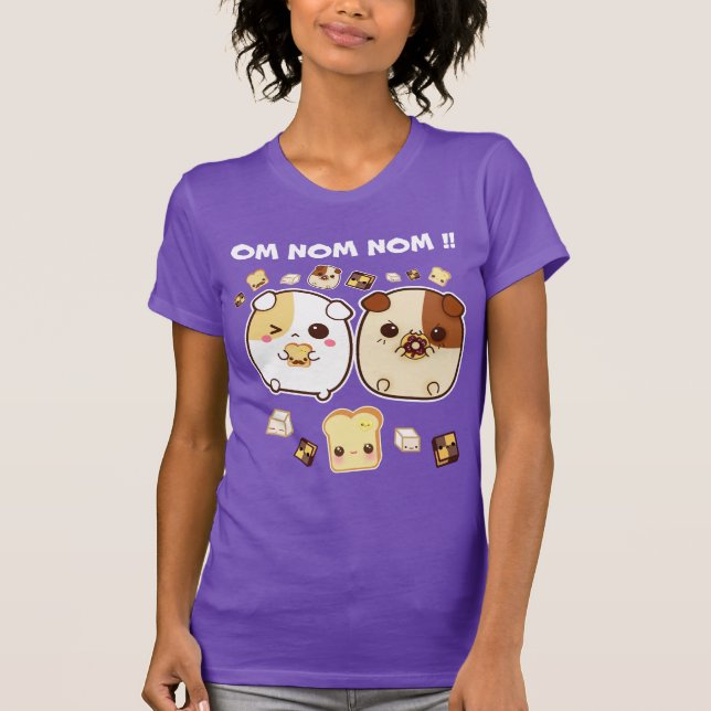 Kawaii Meerschweinchen T-Shirt (Vorderseite)
