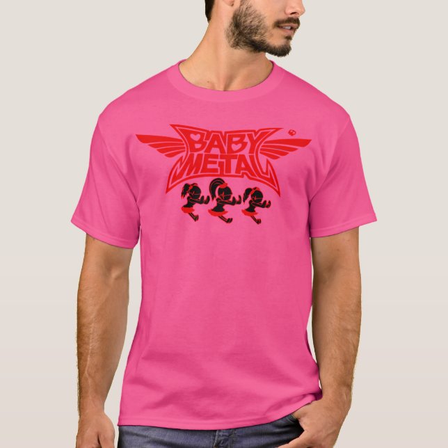 Kawaii Metal Band T-Shirt (Vorderseite)