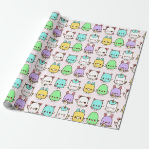 Kawaii Monsters Geschenkpapier