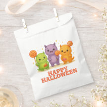 Kawaii Monsters & Lollipops Halloween-Fahnen