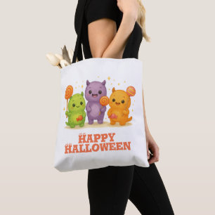 Kawaii Monsters & Lollipops Niedliche Halloween-Ta